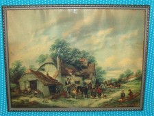 Vtg antique framed for sale  Columbia