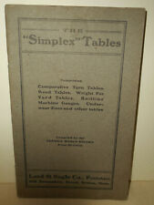 Simplex tables knitting for sale  Pawtucket