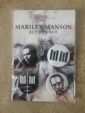 Marilyn manson button d'occasion  Expédié en France