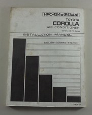 Usado, Guia de instalação ar condicionado Toyota Corolla Series Ee 101 L suporte 1993 comprar usado  Enviando para Brazil