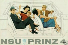 Nsu prinz 1962 for sale  UK