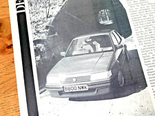 Rover montego turbo for sale  PRESTON