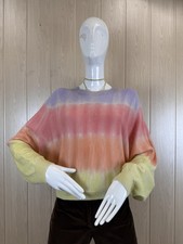 Blusa Crush Feminina Cashmere Multicolorida Dip Dye Lolas Candy Tamanho 1, usado comprar usado  Enviando para Brazil
