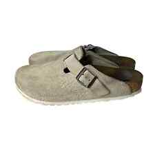 Sandálias masculinas Stussy X Birkenstock Boston Mule Bone 41 (8-8.5), usado comprar usado  Enviando para Brazil