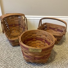 Longaberger christmas baskets for sale  Todd