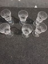 Verres cristal bohème d'occasion  Dunes