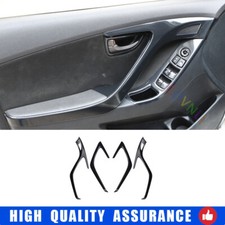 Para Hyundai Elantra 2011-2016 painel interno de porta de fibra de carbono acabamento de tampa de tira comprar usado  Enviando para Brazil