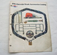 1976 Chevrolet Truck Suburban El Camino Blazer Original GM Acessório Livro 76 Novo na caixa, usado comprar usado  Enviando para Brazil