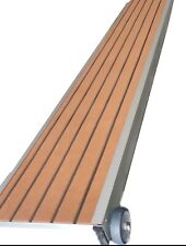 Usado, Passerella /scaletta FISSA 240 cm alluminio + Teak Sintetico  per barca  comprar usado  Enviando para Brazil