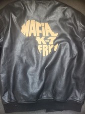 Teddy cuir mafia d'occasion  Roissy-en-Brie