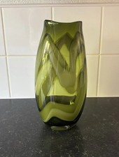 Hand blown green for sale  TELFORD