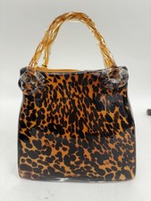 Leopard print glass for sale  RUGBY