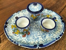 Floreana ceramica dipinta usato  Cascina