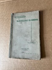 Karrier maintenance handbook for sale  KEIGHLEY