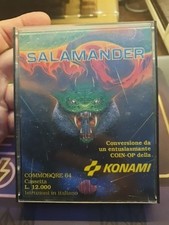 SALAMANDER COMMODORE 64 GIOCO ORIGINALE CASSETTA C64 GAME KONAMI na sprzedaż  Wysyłka do Poland