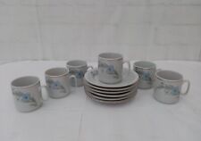 Six cups saucers for sale  WIGAN