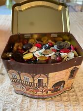 Tin vintage buttons for sale  TAMWORTH