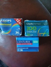Three rolls 35mm for sale  ROCHESTER