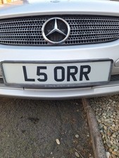 L5orr cherished registration for sale  BELFAST