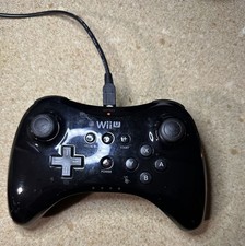 Controle profissional sem fio oficial do fabricante Nintendo Wii U WUP-005 funcionando, usado comprar usado  Enviando para Brazil