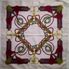 Longchamp foulard soie d'occasion  Montferrand-le-Château