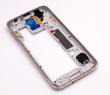 Samsung SM-G900F Galaxy S5 Capa Quadro Botões Completos Alto-falante Dourado, usado comprar usado  Enviando para Brazil