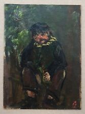 Tableau huile papier d'occasion  Paris II