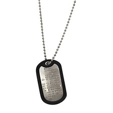 Collana con piastrina usato  Vinovo