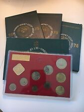 Rusia Unión Soviética URSS Leningrado Casa de la Moneda Juego de 9 Monedas con Caja (1974 y 1975)  segunda mano  Embacar hacia Mexico