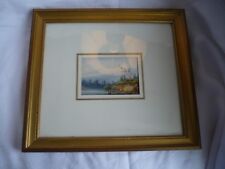 Petite aquarelle paysage d'occasion  Paris IX