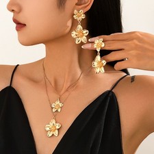 Women flower pendant for sale  Birmingham