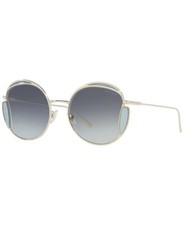 Óculos de sol Miu Miu LA MONDAINE SMU 56X ouro rosa/azul rosa sombreado (7OE-06N) comprar usado  Enviando para Brazil