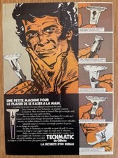 Pub techmatic gillette d'occasion  Margency
