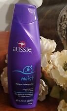 Aussie Mega Moist SHAMPOO 13,5 fl oz Cabelo DESCONTINUADO APOSENTADO AUTÊNTICO NOVO comprar usado  Enviando para Brazil