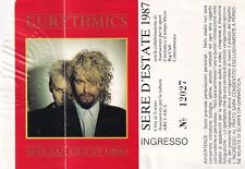 Biglietto concerto eurythmics usato  Torino