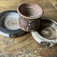 Briglin pottery trio for sale  LONDON