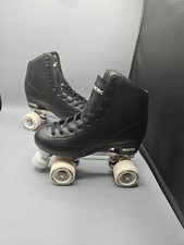 Patins quadriciclos tradicionais Pacer Stratos preto masculino tamanho 7, usado comprar usado  Enviando para Brazil