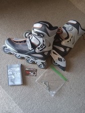 Rollerblade Spark 80 11 preto/laranja treinamento fitness masculino muito bom estado usado comprar usado  Enviando para Brazil