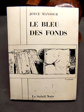 Joyce mansour bleu d'occasion  Poitiers