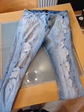 Ripped jeans sik for sale  PETERLEE