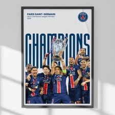 Psg champions league d'occasion  Expédié en Belgium