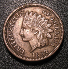 1862 indian head for sale  Webster