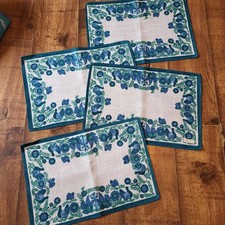 Linen vintage fabric for sale  CAMBERLEY