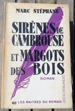 Argot patois sirenes d'occasion  Abondant