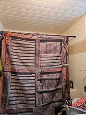 Rustikal schmaler duschvorhang gebraucht kaufen  Bechhofen, Martinshöhe, Wiesbach