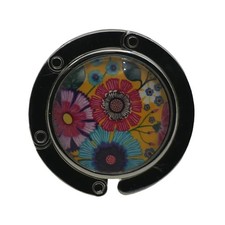 Gancho para bolsa de flores brilhantes, suporte para bolsa, cabide para bolsa de mesa comprar usado  Enviando para Brazil
