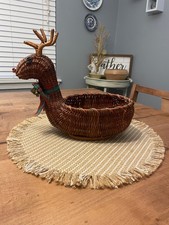 basket reindeer for sale  Williamstown