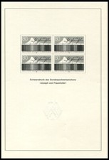 Folha de impressão preta Z_623 1987 Alemanha Europa, sem marca de charneira comprar usado  Enviando para Brazil