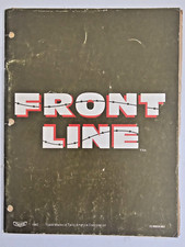 ORIGINAL TAITO LINHA FRONTAL VERTICAL OPERADOR DE VIDEOGAME MANUAL COM CARTÃO DE INTERRUPTOR DE IMERSÃO comprar usado  Enviando para Brazil