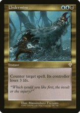 Undermine - Invasion - Magic the Gathering Magic segunda mano  Embacar hacia Mexico